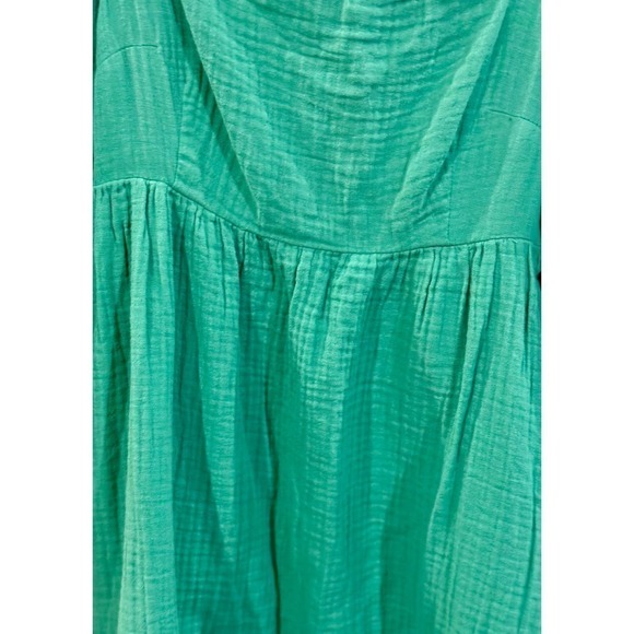 J.Crew Squareneck Gauze Mini Dress in Green, XXS - Picture 12 of 12